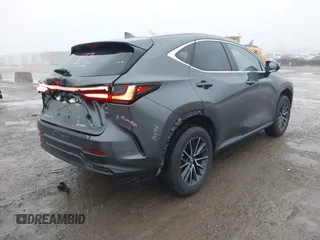 2023 Lexus NX with VIN 2T2GDCAZ3PC005691, listed as a IAAI auction lot 41466962 with 26,289 mi miles. Bid and sale history available at carsss.com. Image 4.