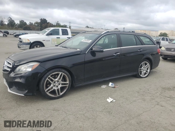 2015 Mercedes-Benz E 350 Luxury with VIN WDDHH8JB0FB083412, listed as a Copart auction lot 52053855 with 117,040 mi miles and Salvage title. Bid and sale history available at DreamBid. Image 1.