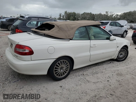 2004 Volvo C70 with VIN YV1NC62D34J045007, listed as a Copart auction lot 77602894 with 121,123 mi miles and Salvage Title. Bid and sale history available at carsss.com. Image 3.
