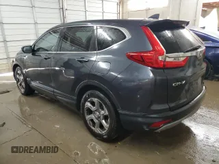 2017 Honda CR-V EX-L with VIN 7FARW1H81HE027022, listed as a Copart auction lot 53972015 with 195,951 mi miles and Salvage Title. Bid and sale history available at carsss.com. Image 2.