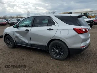 2021 Chevrolet Equinox LT with VIN 3GNAXKEV3ML395615, listed as a Copart auction lot 53641215 with 37,167 mi miles and Salvage title. Bid and sale history available at DreamBid. Image 2.