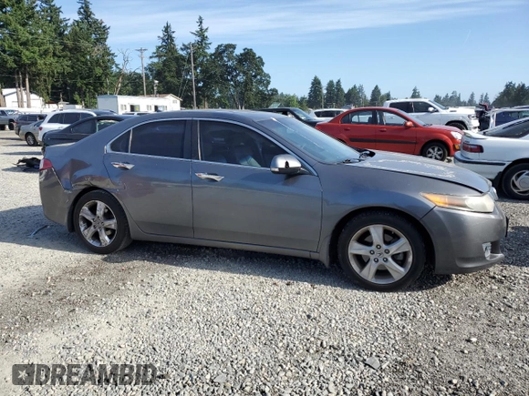 2009 Acura TSX with VIN JH4CU266X9C030464, listed as a Copart auction lot 60523455 with 161,126 mi miles and Salvage title. Bid and sale history available at DreamBid. Image 4.