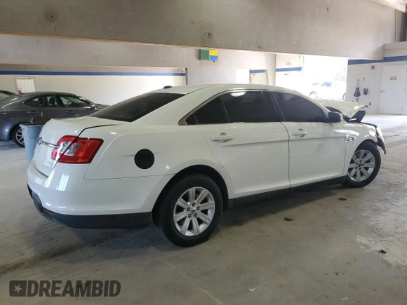2011 Ford Taurus SE with VIN 1FAHP2DW5BG127495, listed as a Copart auction lot 51471285 with Not Provided miles and Salvage Title. Bid and sale history available at DreamBid. Image 3.