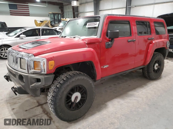 2006 Hummer H3 with VIN 5GTDN136568128990, listed as a Copart auction lot 86800564 with Not Provided miles and Salvage Title. Bid and sale history available at DreamBid. Image 1.