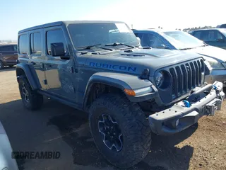 2022 Jeep Wrangler Unlimited Rubicon with VIN 1C4JJXR61NW160832, listed as a IAAI auction lot 39421092 with 32,347 mi miles and . Bid and sale history available at DreamBid. Image 1.