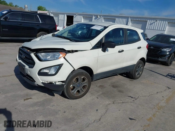 2020 Ford EcoSport S with VIN MAJ6S3FL6LC337367, listed as a IAAI auction lot 41892241 with 160,862 mi miles and . Bid and sale history available at DreamBid. Image 17.
