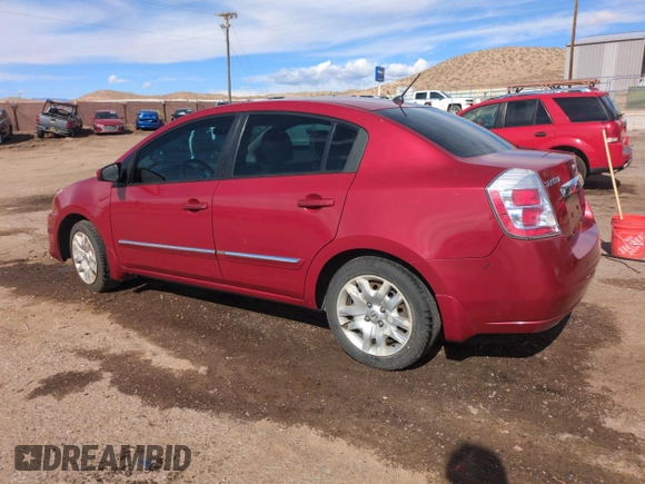 2010 Nissan Sentra S with VIN 3N1AB6AP4AL633850, listed as a Copart auction lot 55936165 with 156,942 mi miles and Salvage title. Bid and sale history available at DreamBid. Image 2.
