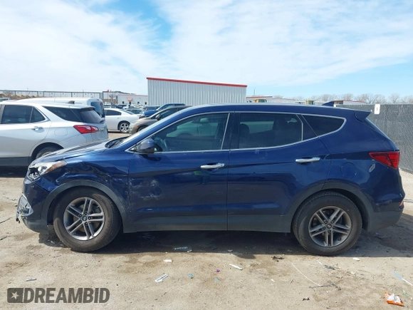 2017 Hyundai Santa Fe Sport 2.4L with VIN 5XYZT3LBXHG491583, listed as a IAAI auction lot 41687859 with 77,279 mi miles. Bid and sale history available at carsss.com. Image 14.