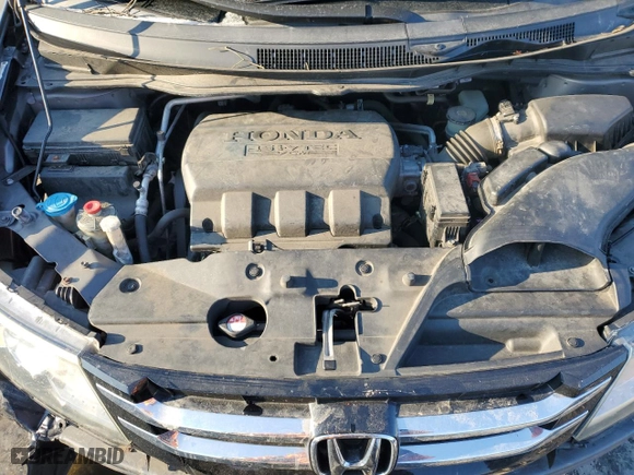 2014 Honda Odyssey EX-L with VIN 5FNRL5H6XEB064351, listed as a Copart auction lot 84873924 with 109,343 mi miles and Salvage Title. Bid and sale history available at carsss.com. Image 11.