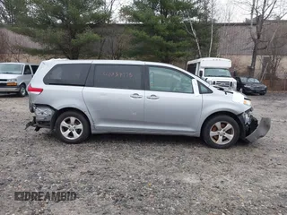 2012 Toyota Sienna with VIN 5TDKA3DC7CS015592, listed as a IAAI auction lot 40839775 with 161,944 mi miles and . Bid and sale history available at DreamBid. Image 14.