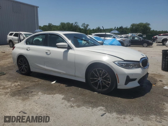 2022 BMW 3 Series 330i with VIN 3MW5R1J06N8C53916, listed as a Copart auction lot 57076285 with 64,150 mi miles and Non repairable. Bid and sale history available at DreamBid. Image 4.
