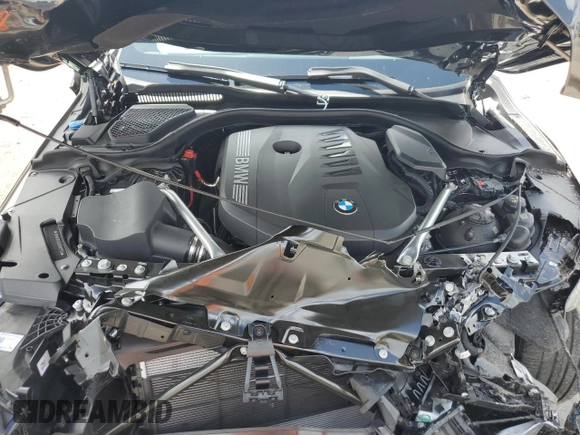 2024 BMW 5 Series 540i xDrive with VIN WBA63FJ0XRCR17779, listed as a Copart auction lot 69214264 with 2,023 mi miles and Salvage Title. Bid and sale history available at carsss.com. Image 12.