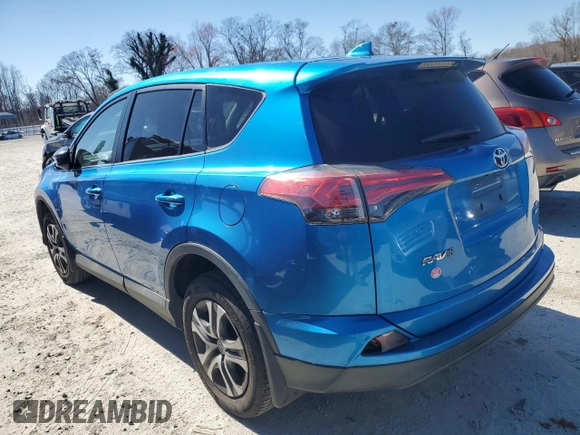 2017 Toyota RAV4 LE with VIN 2T3BFREV2HW695542, listed as a Copart auction lot 48285145 with 133,793 mi miles and Salvage Title. Bid and sale history available at DreamBid. Image 2.