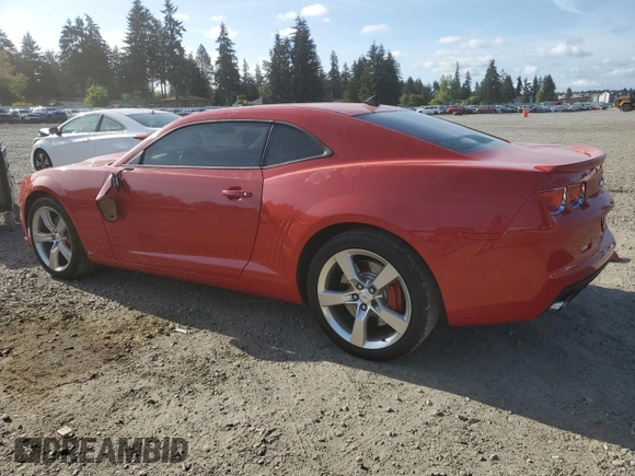 2010 Chevrolet Camaro 2SS with VIN 2G1FK1EJ4A9118595, listed as a Copart auction lot 56057795 with 144,028 mi miles and Salvage title. Bid and sale history available at DreamBid. Image 2.