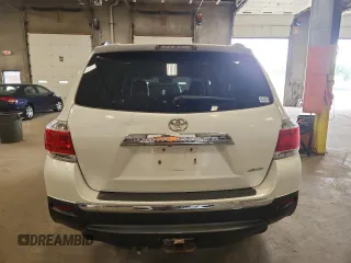 2011 Toyota Highlander Limited with VIN 5TDDK3EH5BS071335, listed as a Copart auction lot 59509395 with 195,068 mi miles and Salvage title. Bid and sale history available at DreamBid. Image 6.