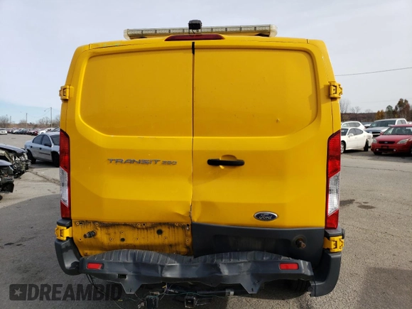 2015 Ford Transit with VIN 1FTNR2ZM3FKA73860, listed as a Copart auction lot 76154773 with 127,800 mi miles and Salvage Title. Bid and sale history available at DreamBid. Image 6.