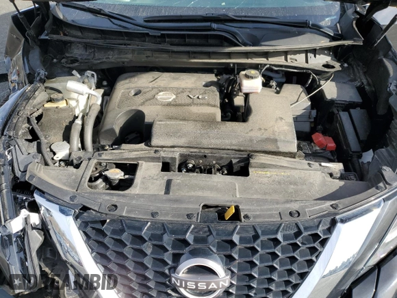 2023 Nissan Murano SL with VIN 5N1AZ2CJ4PC124965, listed as a Copart auction lot 46850145 with 51,672 mi miles and Non Repairable. Bid and sale history available at DreamBid. Image 12.