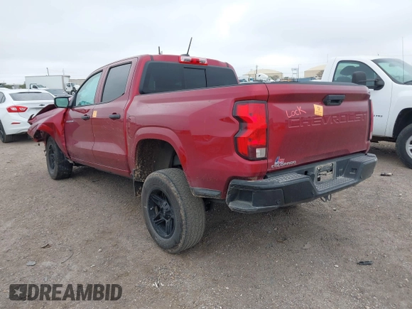 2023 Chevrolet Colorado 2WD Work Truck с VIN 1GCGSBEC1P1141557, выставлен на аукционе IAAI как лот 41505314 с пробегом Не указан миль и . История ставок и продаж доступна на DreamBid. Изображение 3.