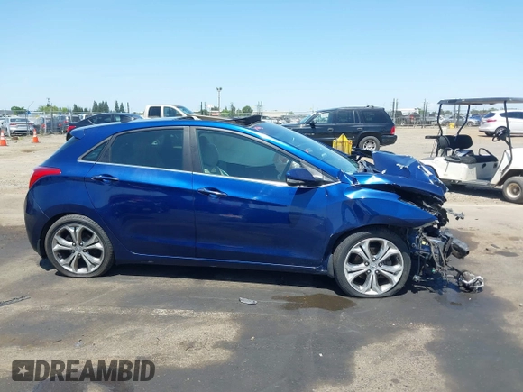 2013 Hyundai Elantra with VIN KMHD35LE5DU022227, listed as a IAAI auction lot 42262380 with Not provided miles and . Bid and sale history available at DreamBid. Image 13.