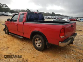 2002 Ford F-150 XL with VIN 1FTRX17232NB93699, listed as a Copart auction lot 49037795 with 0 mi miles and Salvage Title. Bid and sale history available at carsss.com. Image 2.