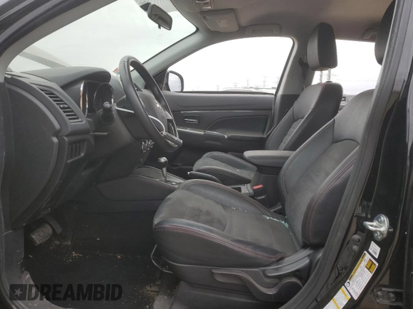 2018 Mitsubishi Outlander SE with VIN JA4AP3AW9JU018859, listed as a Copart auction lot 52498065 with 26,527 mi miles and Salvage title. Bid and sale history available at DreamBid. Image 7.