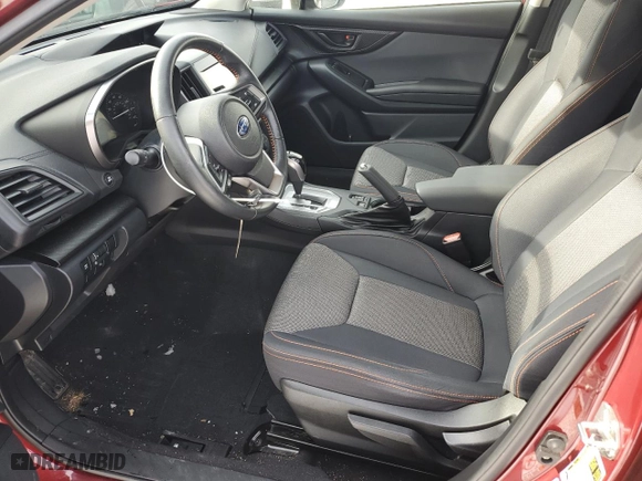 2018 Subaru Crosstrek Premium with VIN JF2GTADC0JH307107, listed as a Copart auction lot 43566855 with 45,603 mi miles and Salvage Title. Bid and sale history available at carsss.com. Image 7.