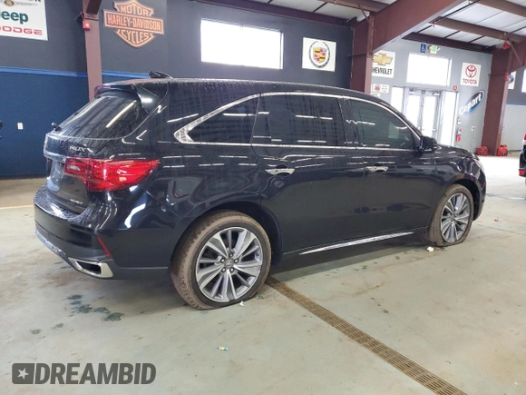 2018 Acura MDX w/Technology Pkg with VIN 5J8YD4H52JL007211, listed as a Copart auction lot 49837285 with 114,425 mi miles and Salvage Title. Bid and sale history available at carsss.com. Image 3.