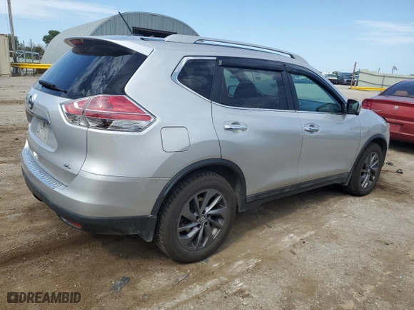 2016 Nissan Rogue SL with VIN 5N1AT2MT5GC741471, listed as a Copart auction lot 67899574 with 111,910 mi miles and Salvage Title. Bid and sale history available at carsss.com. Image 3.