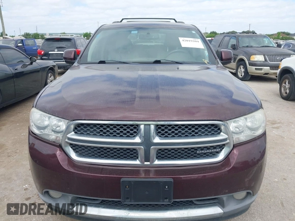2012 Dodge Durango Crew with VIN 1C4RDHDG7CC144357, listed as a IAAI auction lot 42019204 with 174,408 mi miles and . Bid and sale history available at DreamBid. Image 12.