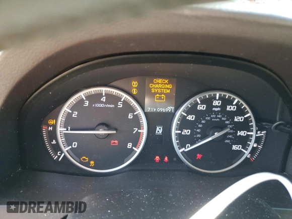 2013 Acura RDX Tech Pkg with VIN 5J8TB3H53DL009208, listed as a Copart auction lot 44358055 with 96,991 mi miles and Salvage Title. Bid and sale history available at carsss.com. Image 9.