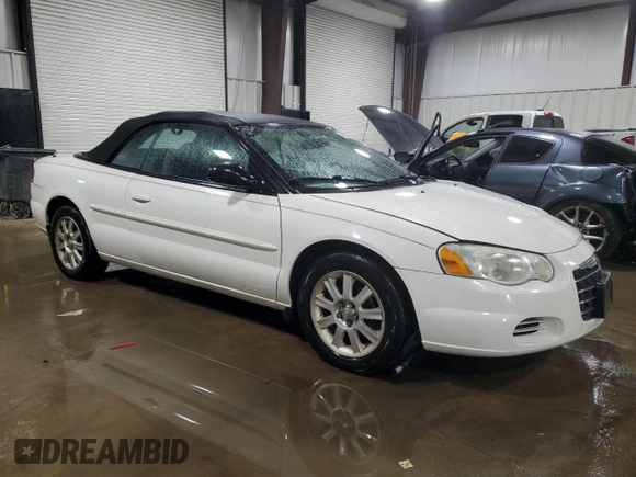 2006 Chrysler Sebring with VIN 1C3EL45R16N115301, listed as a Copart auction lot 48296115 with 96,704 mi miles and Salvage title. Bid and sale history available at DreamBid. Image 4.