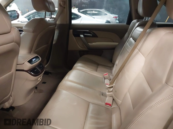 2013 Acura MDX with VIN 2HNYD2H24DH506239, listed as a IAAI auction lot 41391641 with 100,091 mi miles. Bid and sale history available at carsss.com. Image 8.