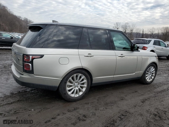 2020 Land Rover Range Rover HSE with VIN SALGS2RU4LA599454, listed as a Copart auction lot 46345355 with 39,898 mi miles and Salvage Title. Bid and sale history available at carsss.com. Image 3.