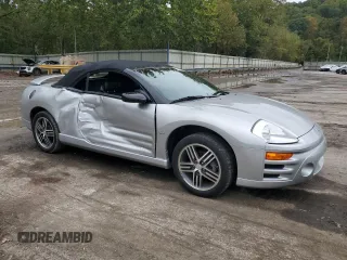 2004 Mitsubishi Eclipse GTS with VIN 4A3AE75H74E114581, listed as a Copart auction lot 72989344 with 29,479 mi miles and Salvage Title. Bid and sale history available at carsss.com. Image 4.