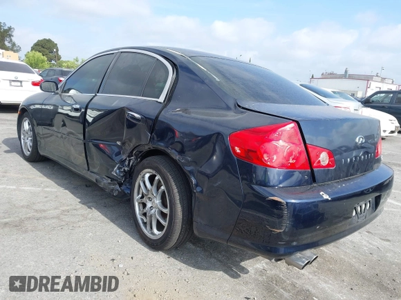2005 Infiniti G35 with VIN JNKCV51E65M207822, listed as a IAAI auction lot 42245799 with 159,007 mi miles and . Bid and sale history available at DreamBid. Image 3.