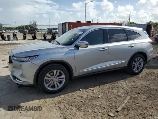 2022 Acura MDX z VIN 5J8YD9H30NL007743, wystawiony jako Copart lot #62997924 z przebiegiem Nie podano mil oraz Szkoda całkowita • Salvage title. Historia ofert i sprzedaży dostępna na DreamBid. Obrazek 1.