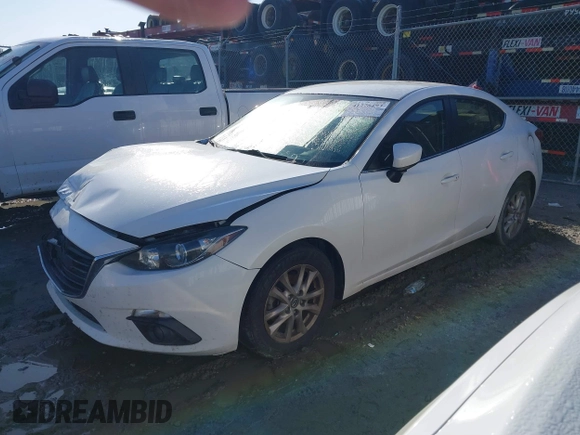2015 Mazda Mazda3 i Touring with VIN 3MZBM1V75FM162556, listed as a IAAI auction lot 41776493 with 114,442 mi miles. Bid and sale history available at carsss.com. Image 2.