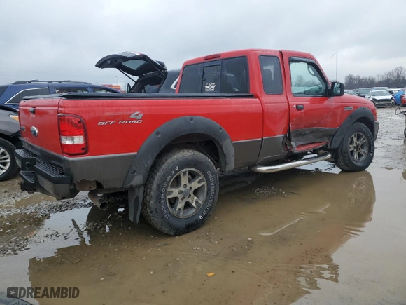2006 Ford Ranger XL with VIN 1FTZR15E36PA44601, listed as a Copart auction lot 85749564 with 172,524 mi miles and Salvage Title. Bid and sale history available at carsss.com. Image 3.