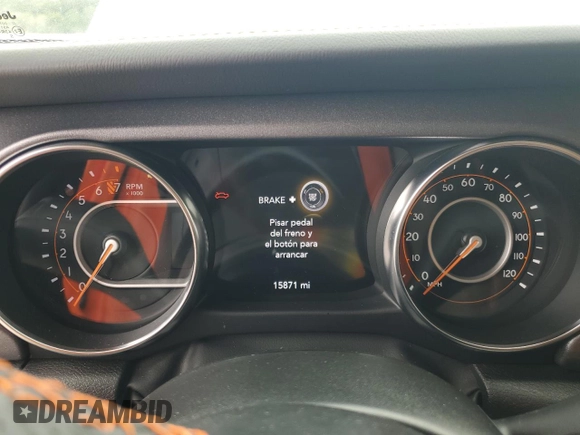 2023 Jeep Gladiator Mojave z VIN 1C6JJTEGXPL554672, wystawiony jako Copart lot #71845334 z przebiegiem 15 871 mil mil oraz Szkoda całkowita • Salvage title. Historia ofert i sprzedaży dostępna na DreamBid. Obrazek 9.