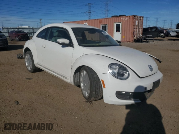 2012 Volkswagen Beetle 2.5L w/Sound/Nav PZEV with VIN 3VWJP7AT4CM657836, listed as a Copart auction lot 43065845 with 96,854 mi miles and Salvage Title. Bid and sale history available at DreamBid. Image 4.