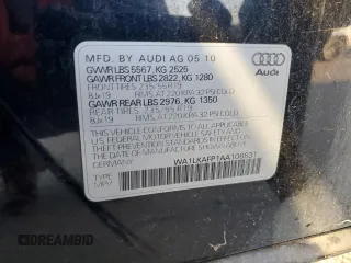 2010 Audi Q5 Premium Plus z VIN WA1LKAFP1AA106531, wystawiony jako Copart lot #53800665 z przebiegiem 229 588 mil mil oraz Czysty tytuł • Clean title. Historia ofert i sprzedaży dostępna na DreamBid. Obrazek 12.