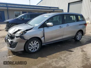 2015 Mazda Mazda5 Sport with VIN JM1CW2BL1F0185263, listed as a Copart auction lot 51070815 with 62,102 mi miles and Salvage Title. Bid and sale history available at carsss.com. Image 1.
