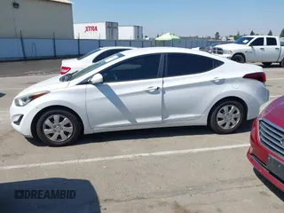 2016 Hyundai Elantra SE with VIN 5NPDH4AE0GH751799, listed as a IAAI auction lot 42148555 with 189,963 mi miles and . Bid and sale history available at DreamBid. Image 14.