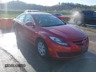 2013 Mazda 6 i Sport with VIN 1YVHZ8BH9D5M16271, listed as a IAAI auction lot 41891599 with 150,452 mi miles. Bid and sale history available at carsss.com. Image 1.
