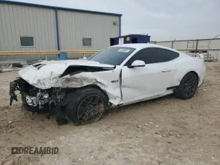 2024 Ford Mustang GT with VIN 1FA6P8CF8R5404335, listed as a Copart auction lot 45398695 with 21,081 mi miles and Salvage Title. Bid and sale history available at DreamBid. Image 1.