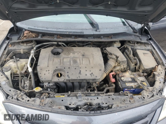 2011 Toyota Corolla L with VIN 2T1BU4EE0BC542667, listed as a Copart auction lot 46845335 with 144,602 mi miles and Salvage Title. Bid and sale history available at carsss.com. Image 11.
