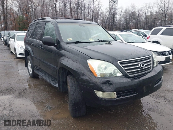 2003 Lexus GX 470 with VIN JTJBT20X930022217, listed as a IAAI auction lot 41527764 with 272,472 mi miles. Bid and sale history available at carsss.com. Image 1.