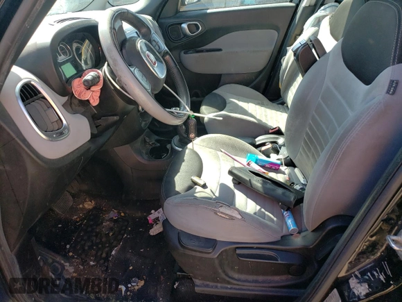 2014 FIAT 500L Easy with VIN ZFBCFABH7EZ020501, listed as a Copart auction lot 52253455 with 144,196 mi miles and Salvage Title. Bid and sale history available at carsss.com. Image 7.
