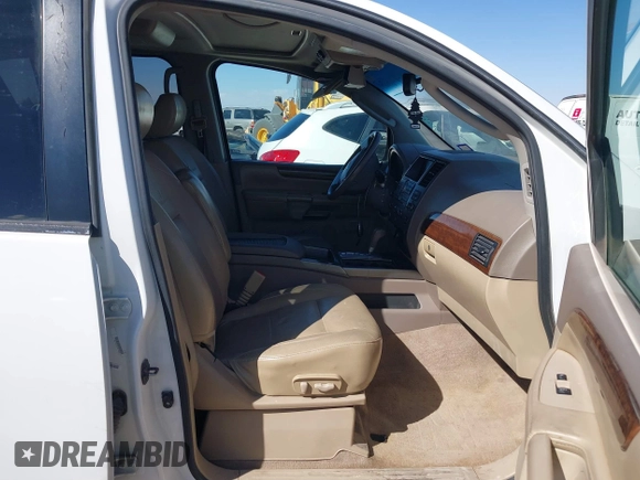 2011 Nissan Armada SV with VIN 5N1BA0ND8BN604883, listed as a IAAI auction lot 41765068 with 195,752 mi miles and . Bid and sale history available at DreamBid. Image 5.
