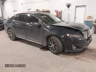 2010 Lincoln MKS w/EcoBoost with VIN 1LNHL9FT3AG615341, listed as a IAAI auction lot 41216464 with 113,508 mi miles. Bid and sale history available at carsss.com. Image 1.